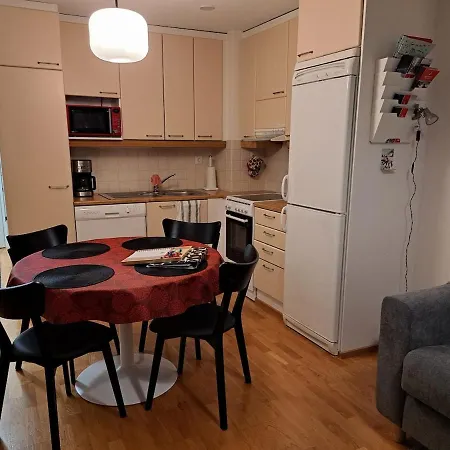 Arctic Bell Apartment, Sauna & Balcony