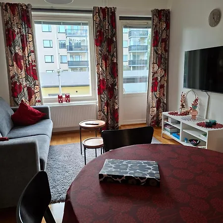 公寓 Arctic Bell Apartment, Sauna & Balcony 罗瓦涅米