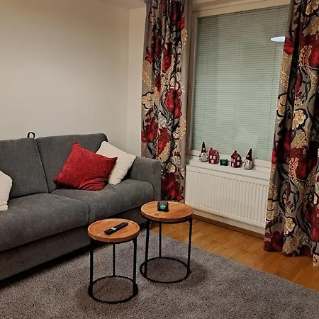 公寓 Arctic Bell Apartment, Sauna & Balcony 罗瓦涅米
