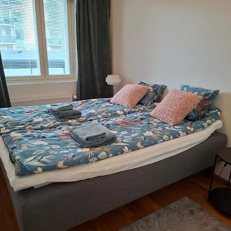 公寓 Arctic Bell Apartment, Sauna & Balcony 罗瓦涅米